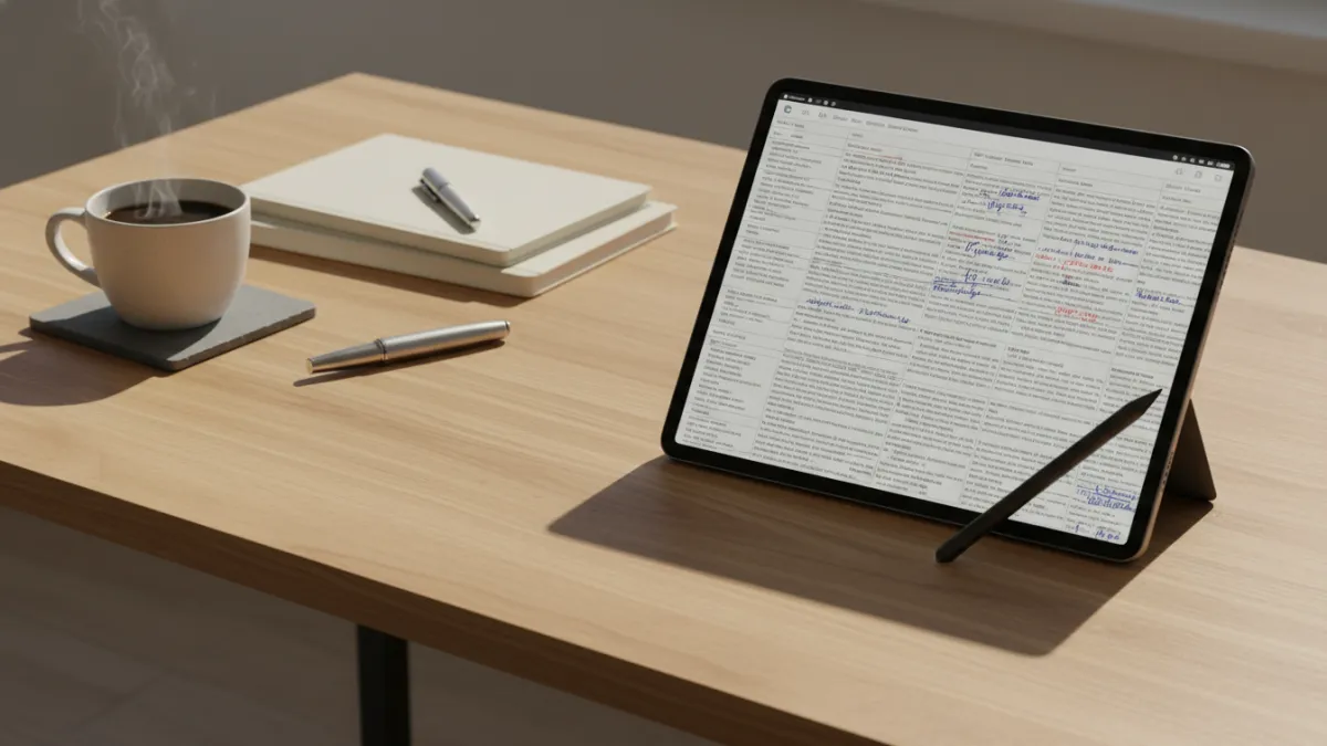 Meilleure tablette étudiant : quel modèle choisir en 2026 ?