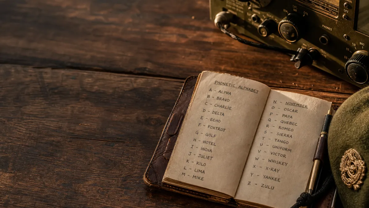 Alphabet militaire : le guide complet de l'alphabet OTAN